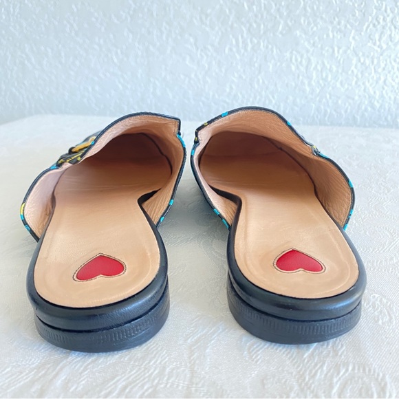 GUCCI Princetown horsebit Stars GG Slipper Mules Loafer - Picture 4 of 13